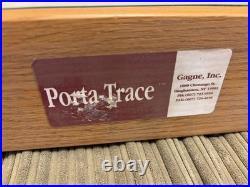 Porta-Trace/Gagne Oak Light Box, 18x16