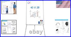 Portable Magnetic Whiteboard 40x28 Height Adjustable