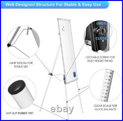 Portable Magnetic Whiteboard 40x28 Height Adjustable