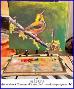 Portable Pochade Box Plein Air Painting Easel Lightweight Outdoor Artist Paint