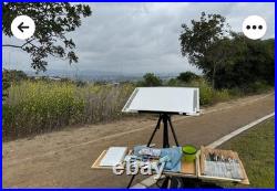 Portable Pochade Box Plein Air Painting Easel Lightweight Outdoor Artist Paint