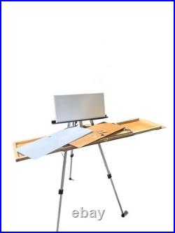 Portable Pochade Box Plein Air Painting Easel Lightweight Outdoor Artist Paint