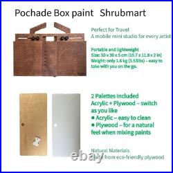 Portable Pochade Box Plein Air Painting Easel Lightweight Outdoor Artist Paint