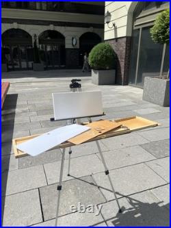 Portable Pochade Box Plein Air Painting Easel Lightweight Outdoor Artist Paint