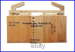 Portable Pochade Box Plein Air Painting Easel Lightweight Outdoor Artist Paint