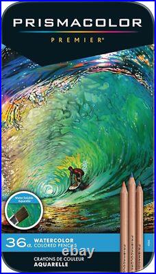 Premier Colored Pencils, Water-Soluble Color Pencil Set, Assorted Colors