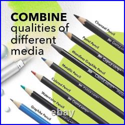 Premium 120+ Art Pencil Collection in Travel Case Mixed Media Set for Artists Premium 120+ Art Pencil Collection in Travel Case Mixed Media Set for Artists