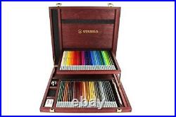 Premium Colouring Pencil STABILO CarbOthello Pastel Pencil Wooden Box of