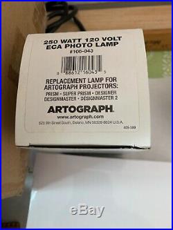Prism Artograph Art Projector 225-190 With Box/Bulbs Enlarge/Reduce