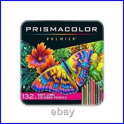 Prismacolor Colored Pencils, Premier Soft Core Pencils, Assorted, 132 Count