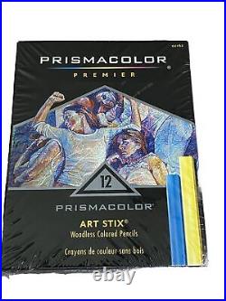 Prismacolor Woodless Colored Pencils (12) New In Box 2009 (1758742)
