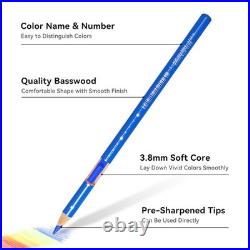 Professional Colored Pencils Set, 126 Soft Core Colored Pencils for Drawing