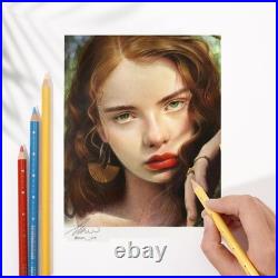 Professional Colored Pencils Set, 126 Soft Core Colored Pencils for Drawing