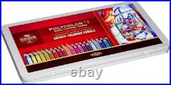 Professional-Grade 72 Colored Pencil Set in Tin for Artists and Illustrators