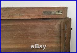 RARE Antique Winsor & Newton -Wooden Pochade Plein Air Artist Painters Box