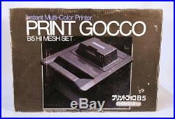 RISO PRINT GOCCO B5 Hi Mesh Set Instant Multi-Color Large Printer NEW with Box