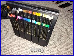 Rare 60 Piece Design Spectracolor Colored Pencil Set With Easel, Slightly Used