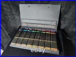 Rare 96 Piece Design Spectracolor Colored Pencil Set Unused Vintage With Easel