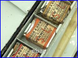 Rare Antique Vintage Winsor & Newton Water Colour Tin Box Used Condition
