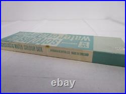 Rare Vtg Winsor & Newton's Scholastic Watercolours Palette Box No. B 12
