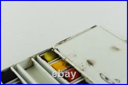 Rare winsor & newton watercolour Portable Metal Box 14.4cm x 7cm (DUTY FREE)