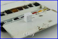 Rare winsor & newton watercolour Portable Metal Box 14.4cm x 7cm (DUTY FREE)