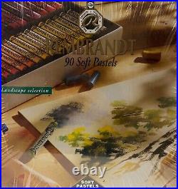 Rembrandt 90 soft pastels landscape selection extra fine-new in sealed box