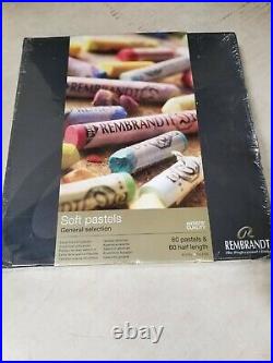 Rembrandt Soft Pastel Box Set 60 Half / 60 Full Stick Selection sealed