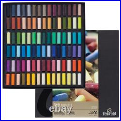 Rembrandt Soft Pastel Cardboard Box Set 90 Half Stick General Selection