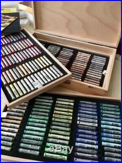 Rembrandt Soft Pastels 225 Count in Wooden Box Set
