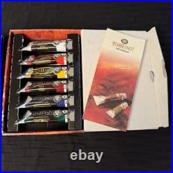 Rembrandt & Van Gogh Oil Colour Box Sets Paint 12 Tubes Artist Art Painter LOOK