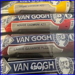 Rembrandt & Van Gogh Oil Colour Box Sets Paint 12 Tubes Artist Art Painter LOOK