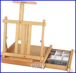 Renoir Large Table Top Art Easel & Sketchbox Portable Lightweight Art Easel wi