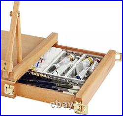 Renoir Large Table Top Art Easel & Sketchbox Portable Lightweight Art Easel wi