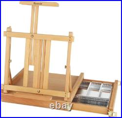 Renoir Large Table Top Art Easel & Sketchbox Portable Lightweight Art Easel wi