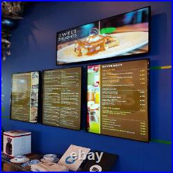 Restaurant Poster Led Light Box Display Store Advertising Sign Ads Photo Board