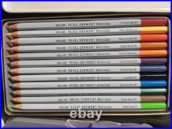 Rexel Derwent 72 Watercolour Pencils in Metal Case 12 Prismacolor Art Crafts Lot