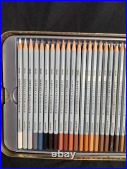 Rexel Derwent 72 Watercolour Pencils in Metal Case 12 Prismacolor Art Crafts Lot