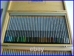 Rexel Derwent Watercolor Pencils Wooden Box 72