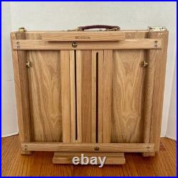 Richeson Concord Table Easel Box with Drawer Folds Compact & Portable EUC