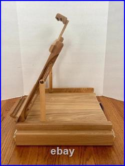 Richeson Concord Table Easel Box with Drawer Folds Compact & Portable EUC