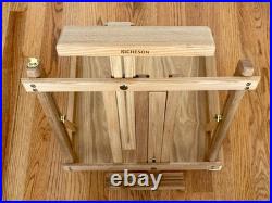 Richeson Concord Table Easel Box with Drawer Folds Compact & Portable EUC