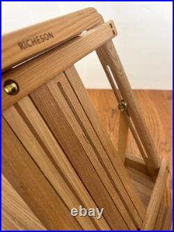 Richeson Concord Table Easel Box with Drawer Folds Compact & Portable EUC