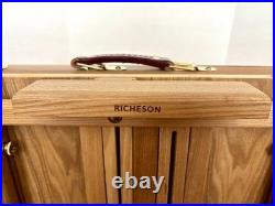 Richeson Concord Table Easel Box with Drawer Folds Compact & Portable EUC