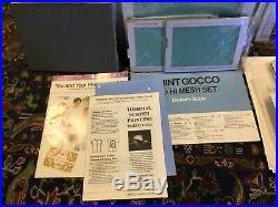 Riso Print Gocco Instant Multi-Color Printer B5 Hi Mesh Set In Box Many Extras