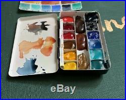 Rowney Bijou Box Box Winsor And Newton Daniel Smith Watercolor Schmincke Palette