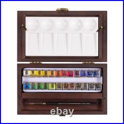 Royal Talens Rembrandt Watercolour Box Traditional Set of 24 Pans