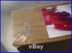 SCHMINCKE Horadam Pan Set in Oak Wood Gift Box Limited Edition Watercolor Set
