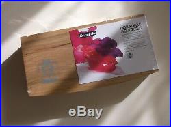 SCHMINCKE Horadam Watercolor Pan Set in Oak Wood Gift Box Limited Edition Set