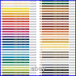 STABILO CarbOthello 60-Piece Dry Pastel Set in Wooden Box